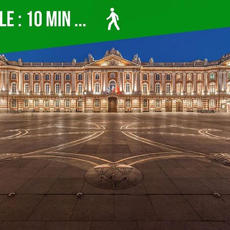 Le Nid D'Orient Entre Matabiau Et Capitole Parking Apartment Toulouse Ngoại thất bức ảnh