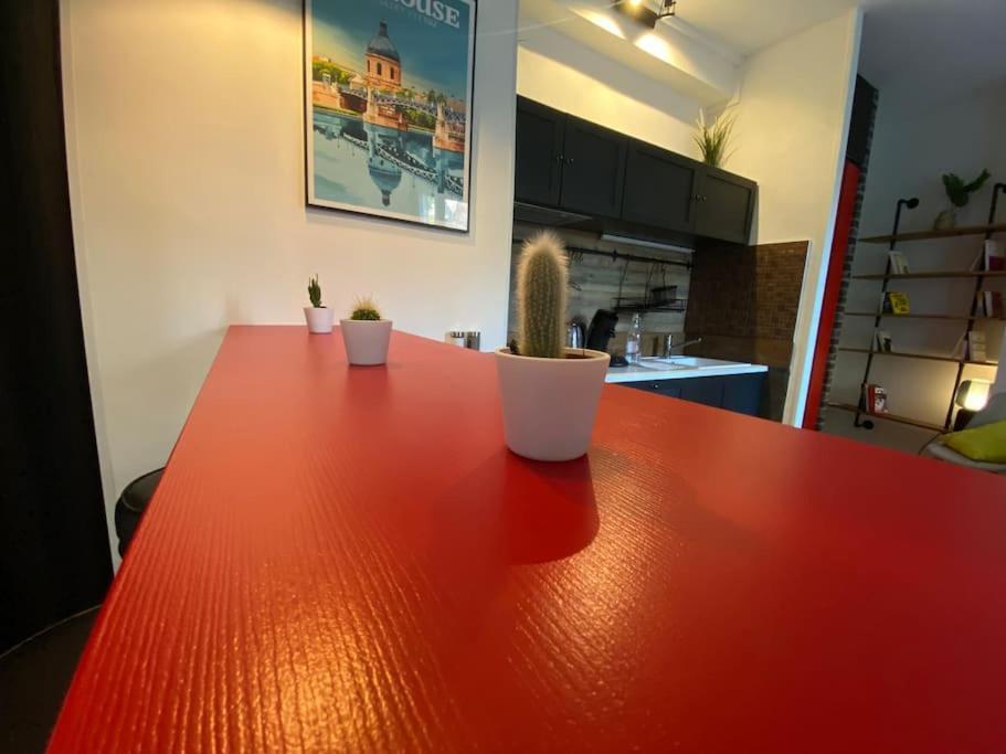 Le Nid D'Orient Entre Matabiau Et Capitole Parking Apartment Toulouse Ngoại thất bức ảnh
